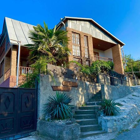 Eco House Sabero Hotell Akhmeta Exteriör bild
